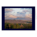 Snow capped Green Mountains of Vermont cards