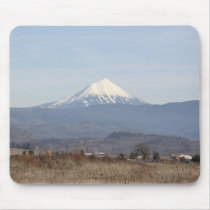 Snow capped mountain Mousepad by joacreations Snow capped mountain Mousepad