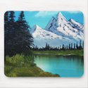 snow capped mountains mousepads