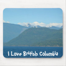 Snow Capped Mountains & Sea Mousepad