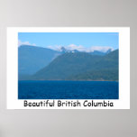 Snow Capped Mountains & Sea Posters