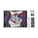 snow cat postage