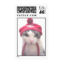 snow cat stamp
