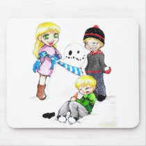 Snow Children - Mousepad