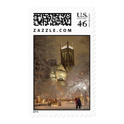 snow_church_couple_tv postage by alecwebpa