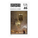 snow_church_couple_tv postage