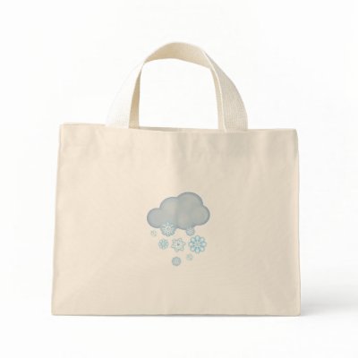 snow cloud bags by shopaholicchick