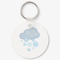 snow cloud keychains by shopaholicchick snow cloud keychains