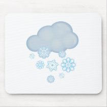 snow cloud mousepads