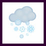 snow cloud posters