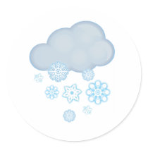 snow cloud stickers by shopaholicchick snow cloud stickers