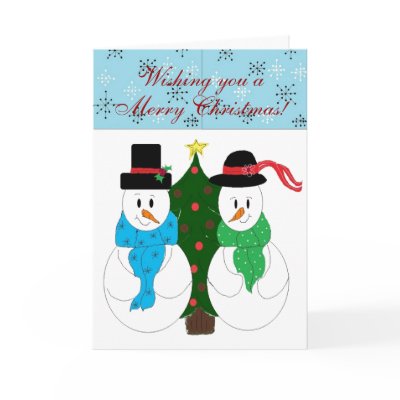 Snow Couple Cards by seashell2
