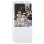 Snow Couple Full Color Rack Card