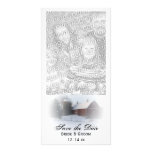 Snow Covered Barn Country Wedding Save the Date Personalized Photo Card