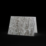 Snow Covered Branches Card