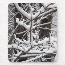 Snow-covered Branches mousepads