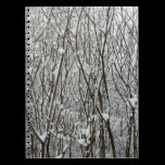 Snow Covered Branches Notebook