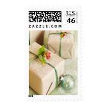 Snow Covered Holiday Presents Stamp