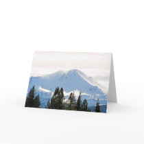 Snow covered mountain cards