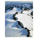 Snow-covered Mountain Peaks - Aerial View Flyers