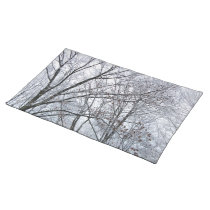 Snow-covered Oak Tree placemats