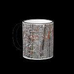 Snow Covered Oak Trees Mug