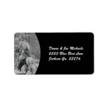 Snow Covered Tree Custom Address Labels