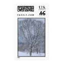 "SNOW COVERED TREE" postage