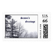 Snow-covered Trees: Horizontal – Large stamps