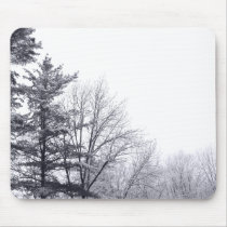 Snow-covered Trees: Horizontal mousepads