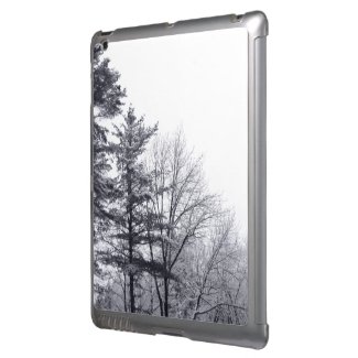 Snow-covered Trees: Vertical Cover For iPad