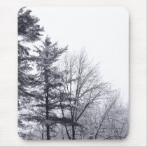 Snow-covered Trees: Vertical mousepads