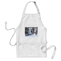 Snow Covered Woods Aprons
