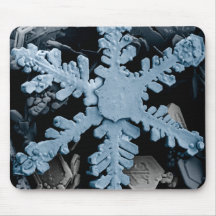 Snow Crystal 2 Mouse Pad