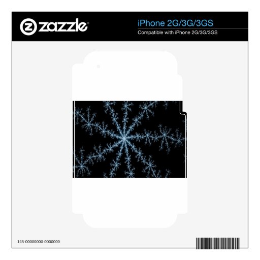 Snow Crystal Skins For The iPhone 3GS