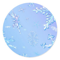Snow Crystals Sticker by JessicaInSeattle Snow Crystals Sticker