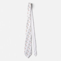 Snow-Day Fun Custom Tie