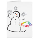 Snow-Day Fun Greeting Card
