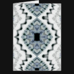 Snow Diamonds Greeting Card