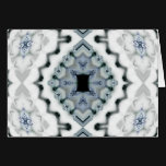 Snow Diamonds Greeting Card