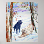 Snow Doods Print
