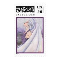 Snow Dragon Stamp by BluDragon Snow Dragon Stamp