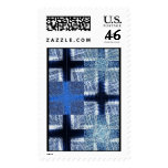 Snow-drift Design 2 Postage Stamps