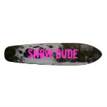 snow dude skate board
