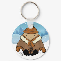 Snow Egg keychain