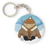 Snow Egg keychain