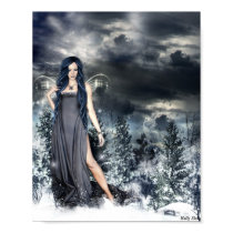 Snow Fairy by Holly Siek posters by HAJenkins Snow Fairy by Holly Siek posters