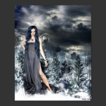 Snow Fairy by  Holly Siek posters