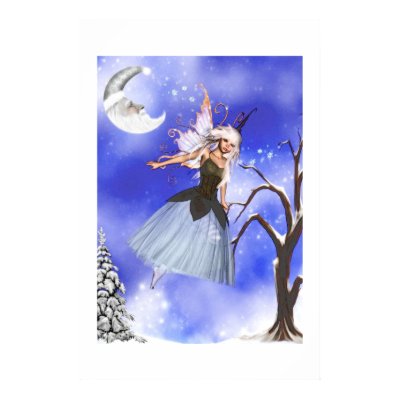 Snow Fairy Poster by sirenscastle