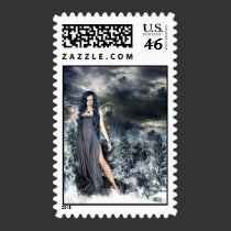 Snow Fairy Stamp stamps